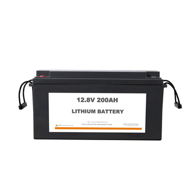 bateria solar 12v 200ah IEC62619 da pilha 2560W profunda