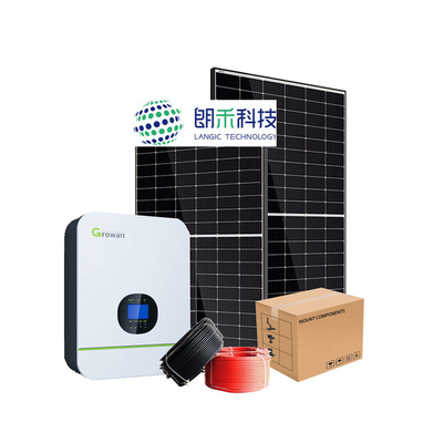 5Kw sistemas solares do armazenamento de energia do agregado familiar do sistema elétrico/100Ah CATL