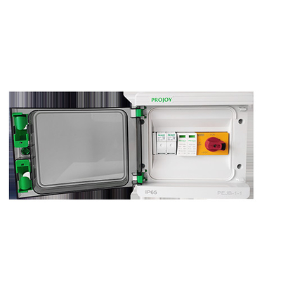 Caixa solar 1 do combinador da C.C. do CE em 1 para fora do sistema elétrico solar de 219×200×100mm