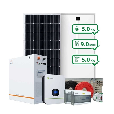 10KW solar fora da eficiência elevada do sistema de grade UN38.8 MSDS
