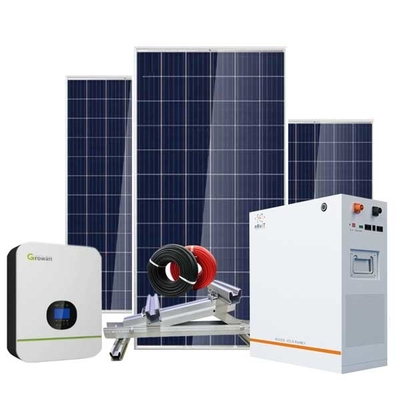 5kW solar fora do sistema de grade 48V 100ah para o armazenamento de energia renovável do agregado familiar