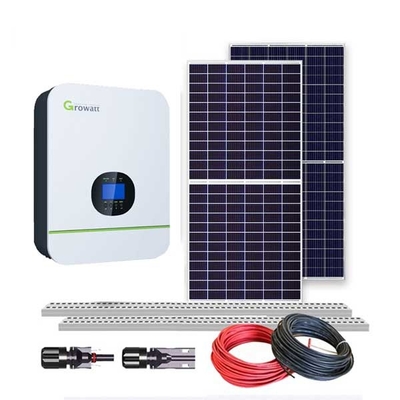 Solar fotovoltaico fora do sistema de grade UN38.3 400w 5Kwh para a casa