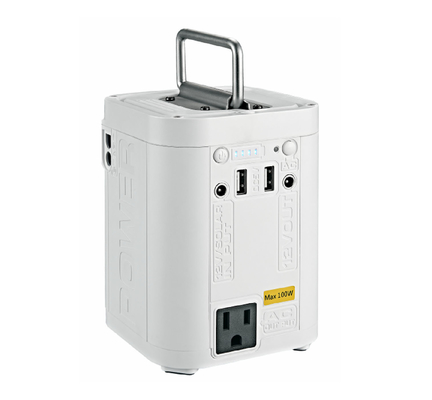 Fonte de alimentação portátil solar 99Wh do sistema Rechargeble de 100 watts UN38.3