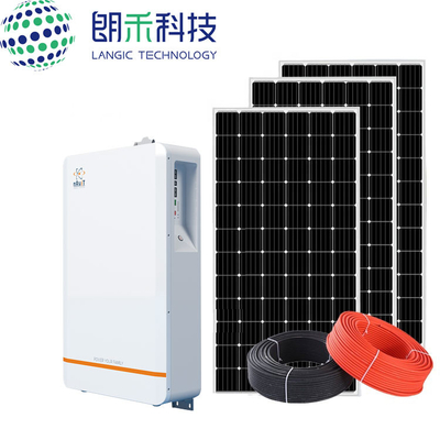 400 sistema solar do picovolt do telhado do sistema solar do agregado familiar do watt/24Kwh 480Ah 38.23V