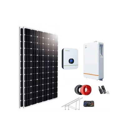 O sistema 230VAC 60HZ do painel 15Kwh solar do agregado familiar 10 está apenas o sistema do picovolt