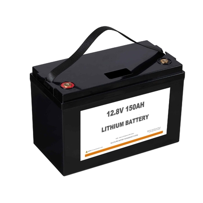 bateria de lítio profunda 14kg do volt 150ah da bateria solar Lifepo4 12 do ciclo 100A
