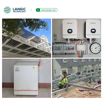 bateria solar 228ah Powerporter do ciclo 11.5kwh profundo