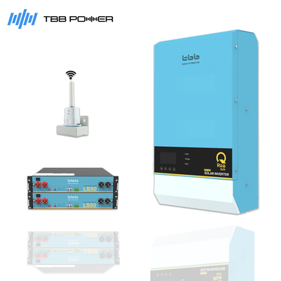 Série de TBB RIIO fora do inversor híbrido 24V 48V 2KW 3KW 4KW 5KW 6KW da carga de poder da grade