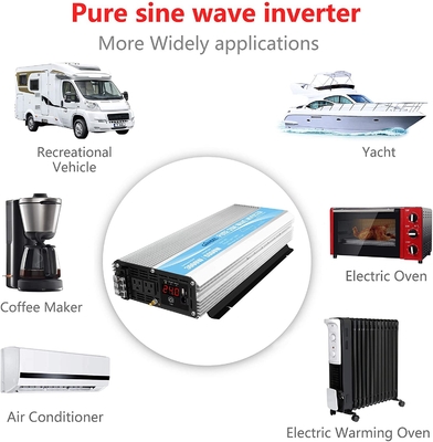 Inversor solar híbrido puro 3000W MSDS UN38.3 da onda de seno de DC24V